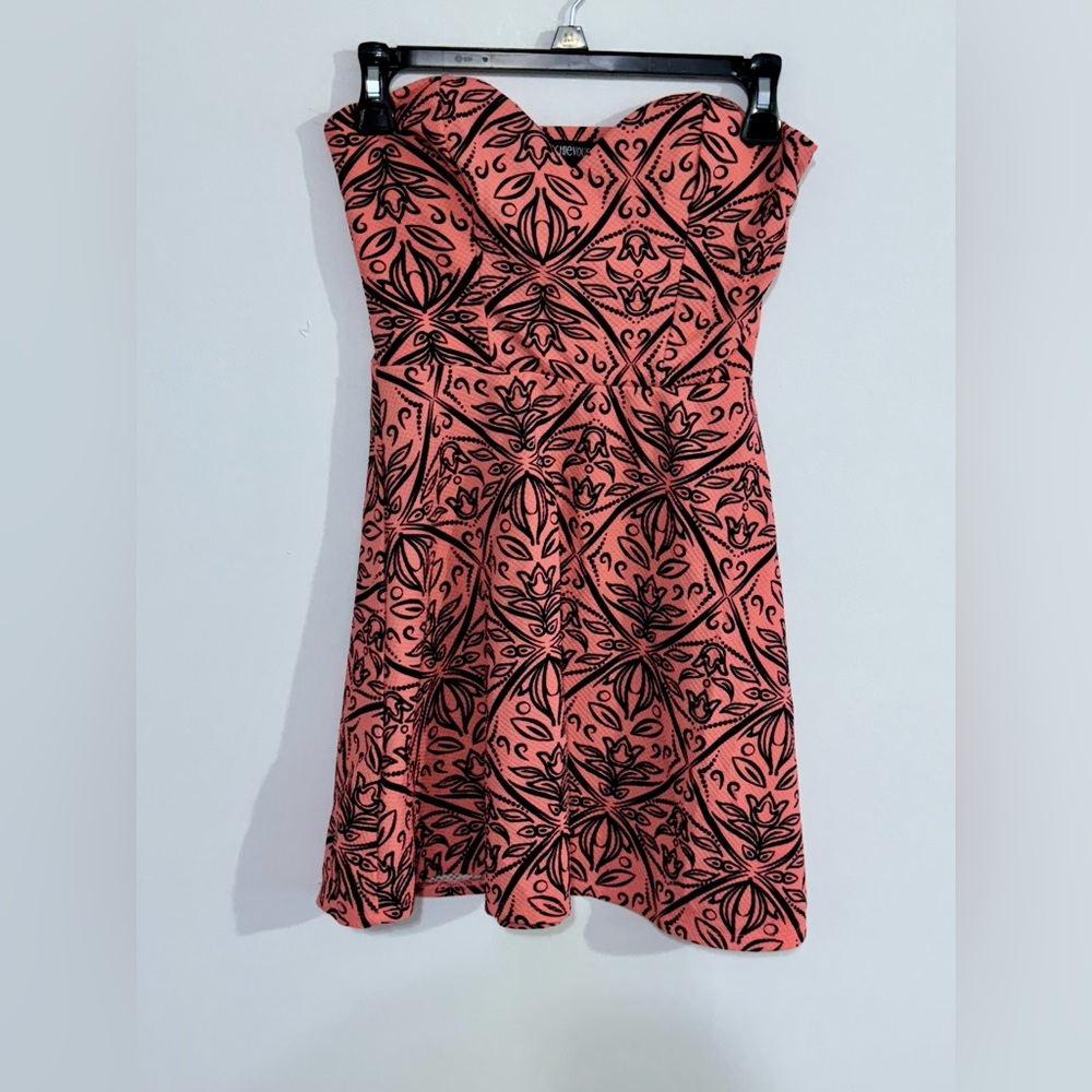 Women's Miss Chievous Dress Small Size Colorful Off The Shoulder
